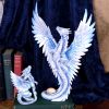 Anne Stokes Age of Dragons Adult Silver Dragon Figurine
