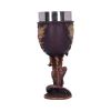 Ruth Thompson Flame Blade Red Fire Dragon Goblet Glass