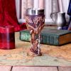 Ruth Thompson Flame Blade Red Fire Dragon Goblet Glass