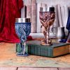 Ruth Thompson Flame Blade Red Fire Dragon Goblet Glass