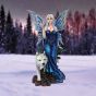 Talanoa Blue Fairy and White Wolf Companion Figurine