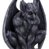 Adalward Dark Black Grotesque Gargoyle Figurine