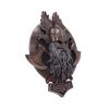 Bronze For Valhalla Viking Axe Hammer Raven Wall Plaque