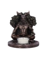 Cernunnos and Animals Horned God Bronze Figurine