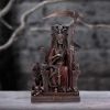 Bronze Hel The Two Faced Terror Figurine 23cm