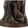 Bronze Hecate Goddess of Magic and Witchcraft Figurine 21cm