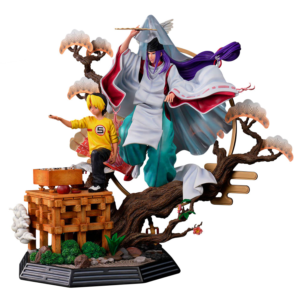 HEX Collectibles Hikaru No Go- Shindou Hikaru & Fujiwara no Sai: The Divine Move 1/6 Scale