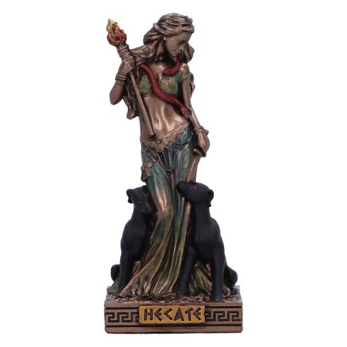 Hecate Moon Goddess (Mini) Figurine in Bronze