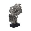Natural Emotion - Kiss Silver Statue 37cm