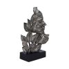 Natural Emotion - Peace Silver Statue 32cm