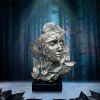 Natural Emotion - Peace Silver Statue 32cm