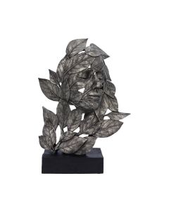 Natural Emotion - Kiss Silver Statue 37cm