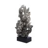Natural Emotion - Embrace Silver Statue 38cm