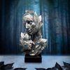Natural Emotion - Embrace Silver Statue 38cm