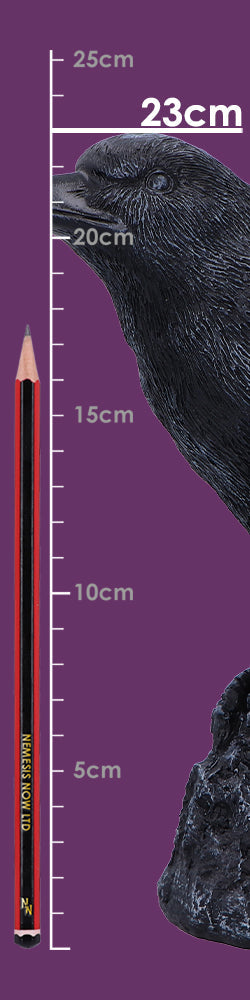 Raven Messenger Figurine 25cm