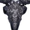 Baphomet's Veneration Skull Wall Plaque 53cm