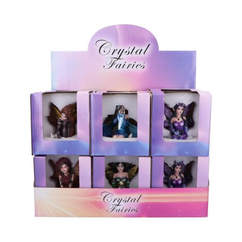 Crystal Fairy Figurines with Retail Display (12 figures)