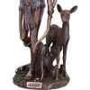 Artemis Greek Goddess of the Hunt Bronze Figurine