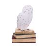 Library of Wisdom White Owl Figurine