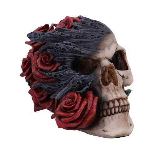 Soul Rose Ornamental Skull - Nemesis Now