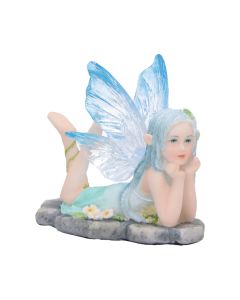 Jenna - Serene fairy with purple lilies and ladybugs