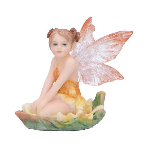 Olivia - Enchanted on Lily Pad Small Fairy Figurine