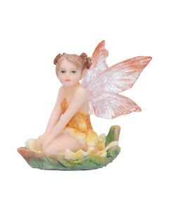 Jenna - Serene fairy with purple lilies and ladybugs