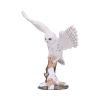 Snowfall - Majestic owl in winter scene
