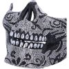Fancy Dress Jewelled Masquerade Mask Cosplay (Silver)