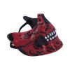 Fancy Dress Jewelled Masquerade Mask Cosplay (Red)