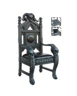 Black Dragon Full Size Throne 130cm