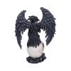 Riven – Gothic Winged Figurine on Skull Base
