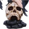 Riven – Gothic Winged Figurine on Skull Base