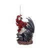 Legend’s Fall – Templar Knight vs Dragon Resin Figurine