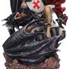 Legend’s Fall – Templar Knight vs Dragon Resin Figurine