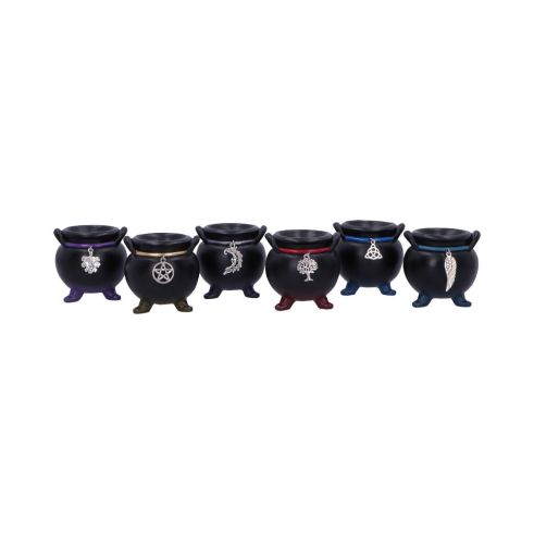 Positive Energy Cauldrons (Set of 6) 6cm