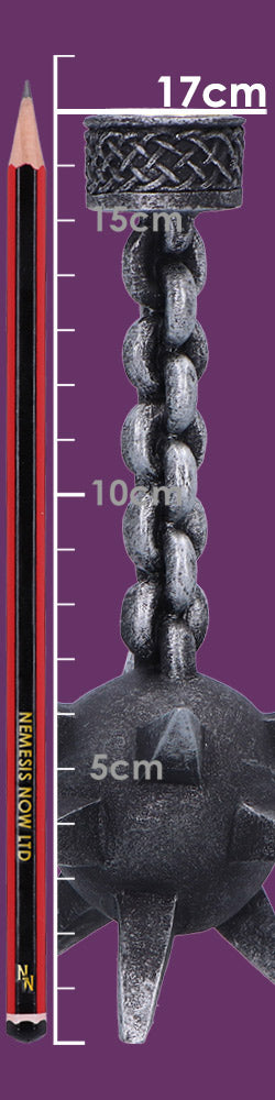 Meteor Hammer Medieval Gothic Candle Holder