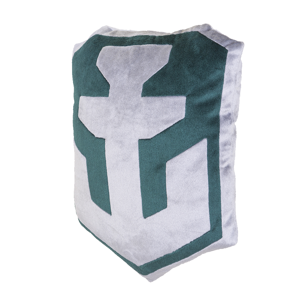 Pillow World of Warships, 41 cm green