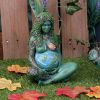 Small Ethereal Mother Earth Gaia Art Statue Painted Figurine