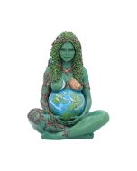 Mini Bronze Mother Earth Art Figurine 8.5cm