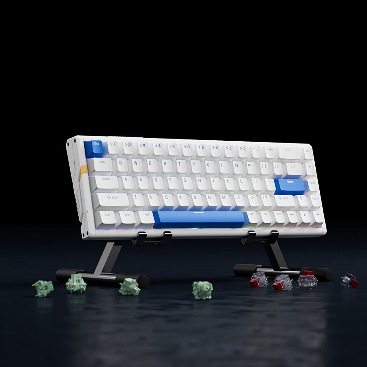 ATK RS6 White Shadow - Hall Effect Gaming Keyboard