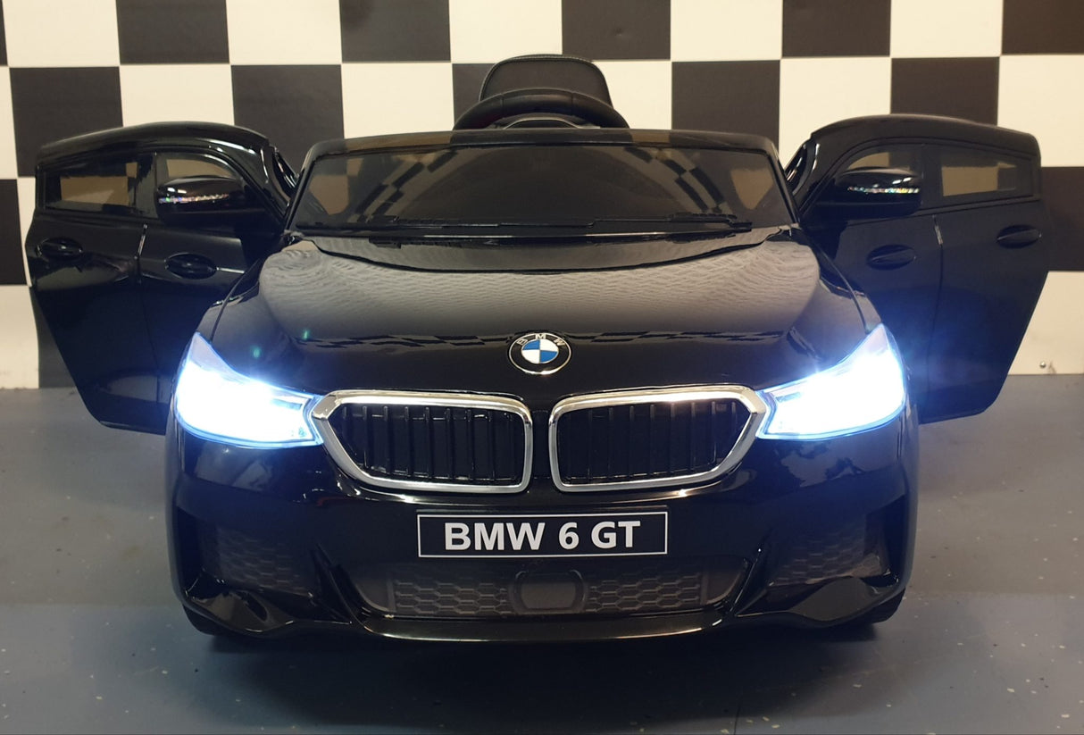 Børnebil BMW GT 12V sort