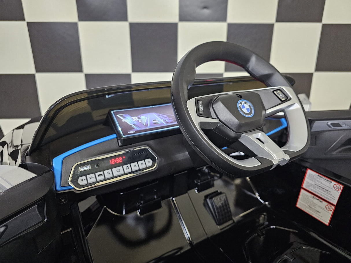 Elektrisk børnebil BMW i4 12 volt sort