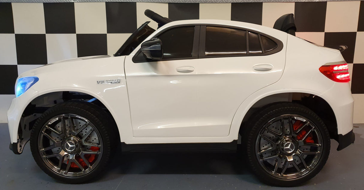 Elektrisk bilbatteri Mercedes GLC 63 AMG 12 Volt hvid