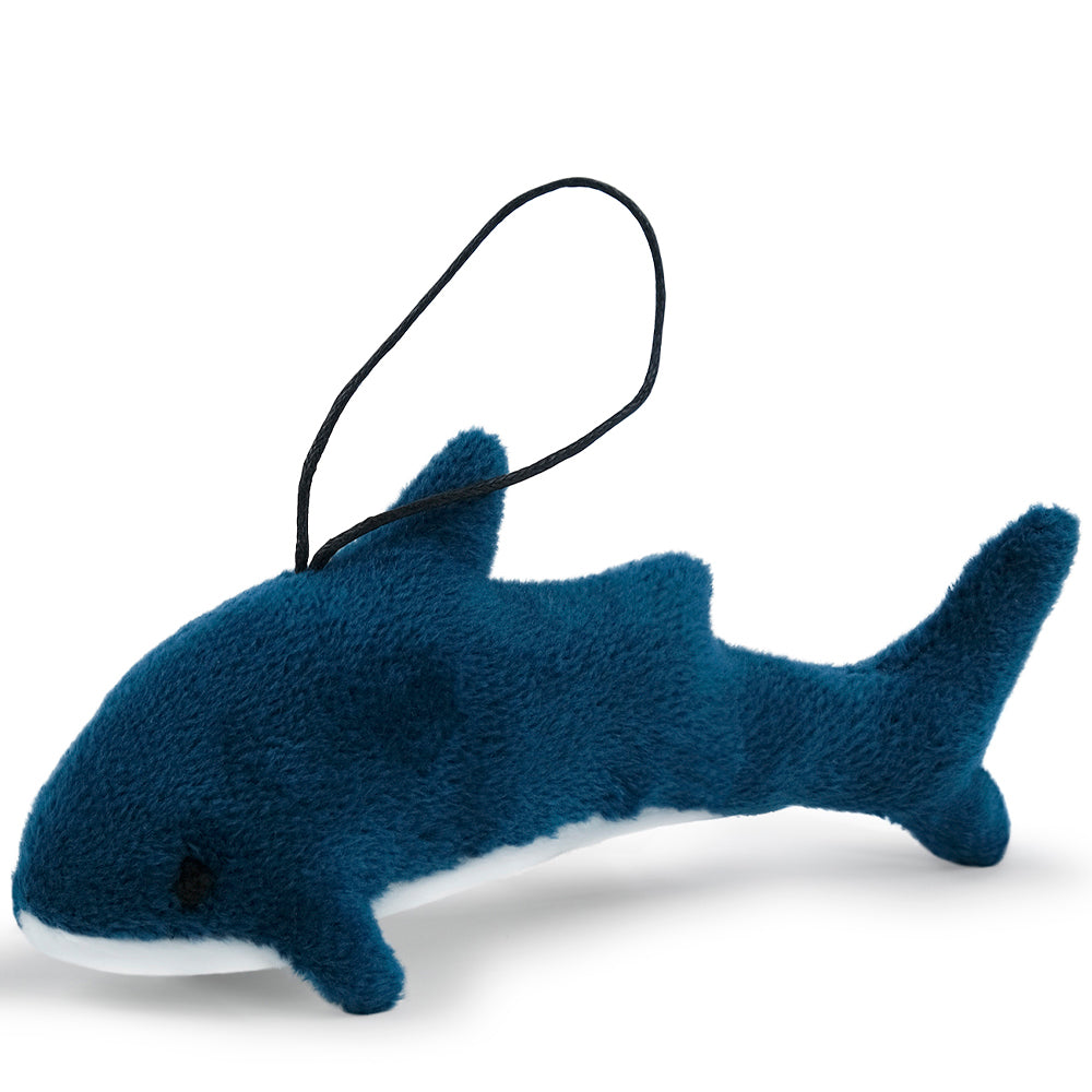 Plush keychain WP MERCHANDISE Shark Ollie, 13 cm, turquoise