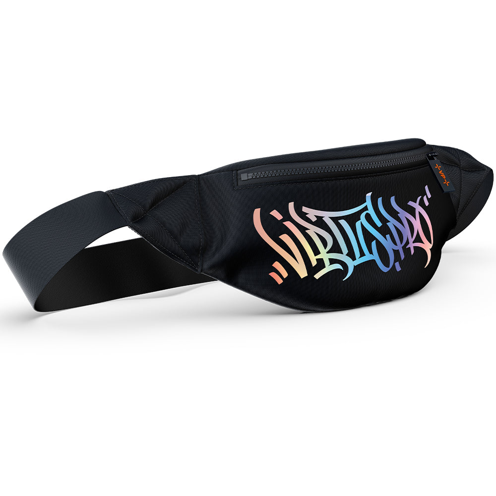Virtus.pro belt bag with logo, color: black