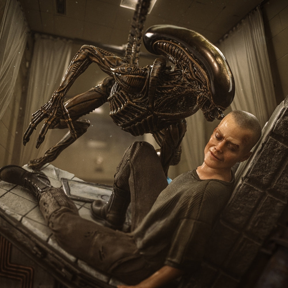 Iron Studios Alien 3 - Ellen Ripley And Dog Alien Art Scale 1/10