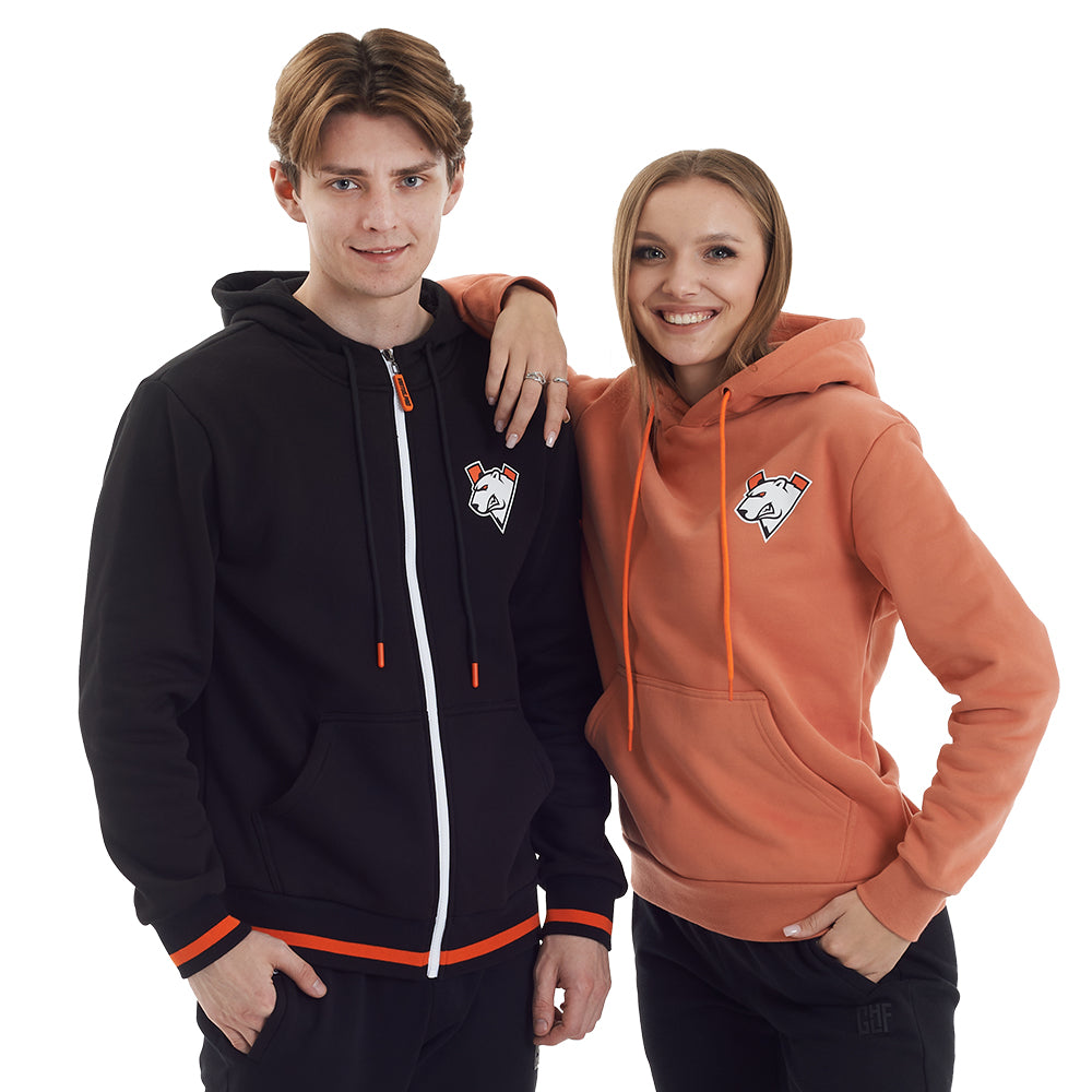 Virtus.pro Zip hoodie black, 2XL