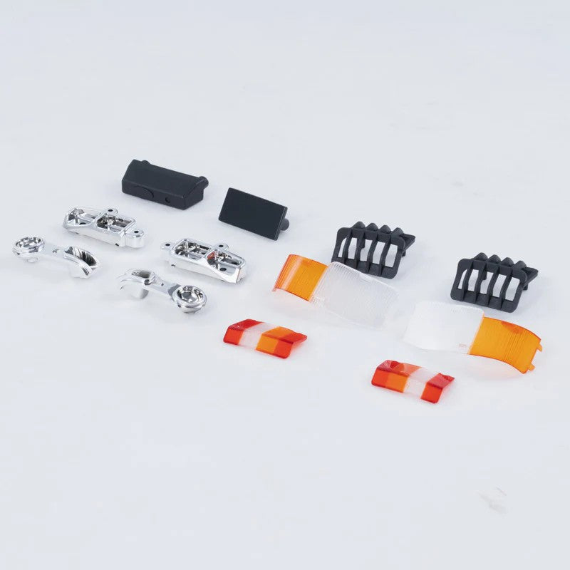 FCX10 Land Rover serie 11043 - CLEAR CAR BODY SET