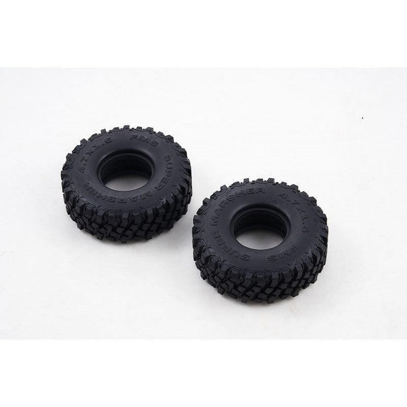 FCX10 Land Rover serie 11043 - MT TIRES 4.72'' 1PAIR (25 degrees)